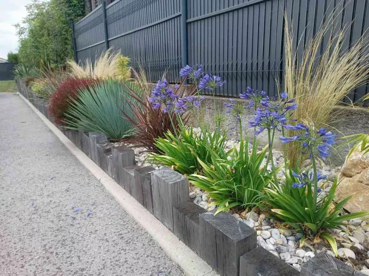 Optimiser votre jardin avec la pose d'un muret, Échirolles, Eden Parc Paysage