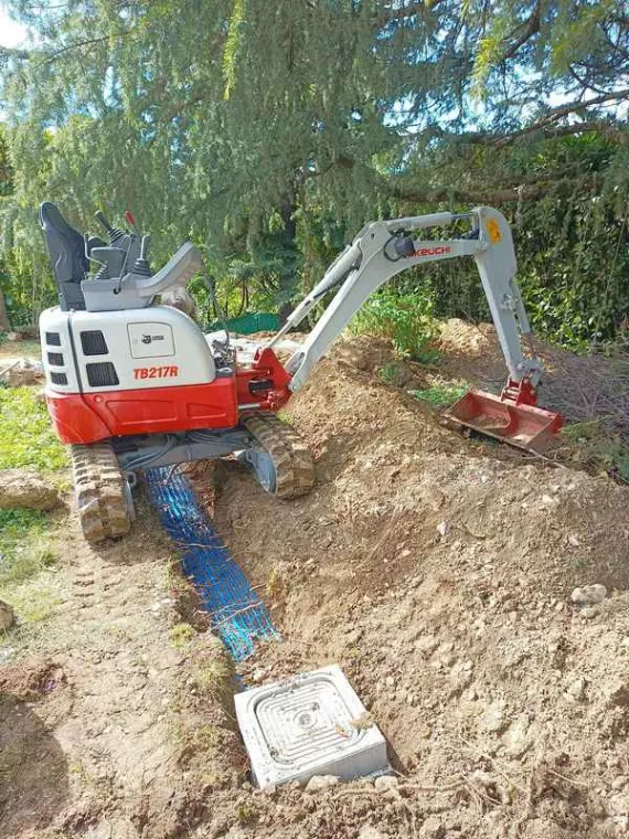 Travaux nécessaires en terrassement pour la réalisation de vos projets, Échirolles, Eden Parc Paysage