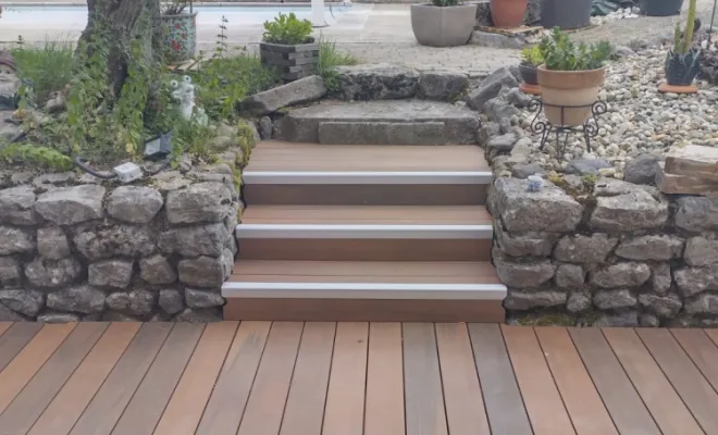 Terrasse composite - St Ismier