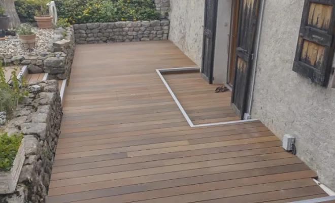 Terrasse composite - St Ismier