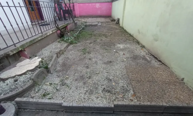 Aménagement jardin - avant