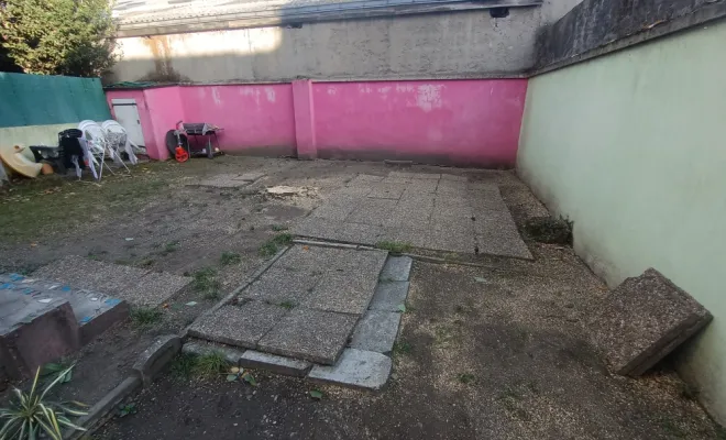 Aménagement jardin - avant