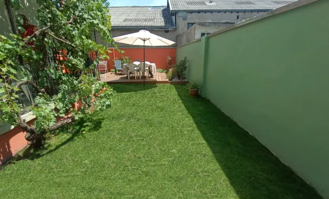 Création gazon et terrasse bois
