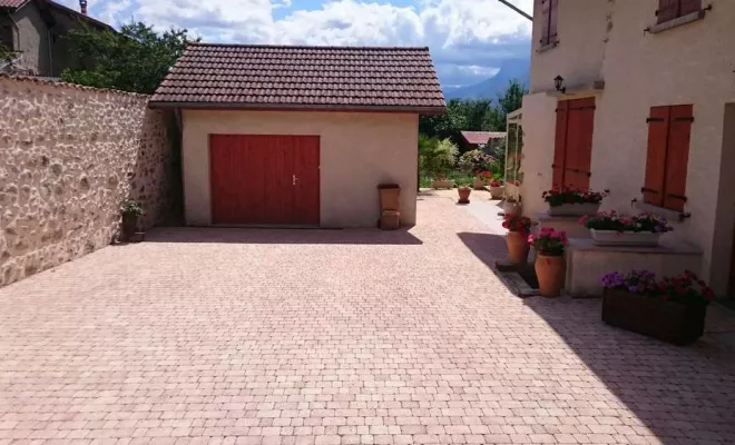 Création d'allées, Échirolles, Eden Parc Paysage