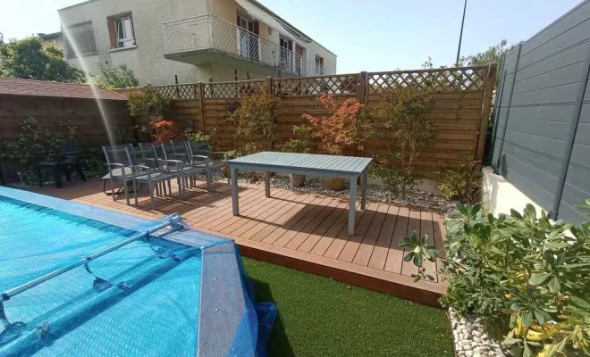 Création de terrasses, Échirolles, Eden Parc Paysage