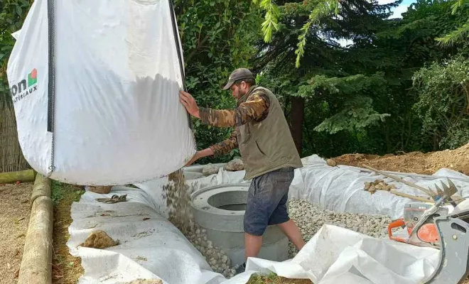 Travaux de terrassement VRD, Échirolles, Eden Parc Paysage