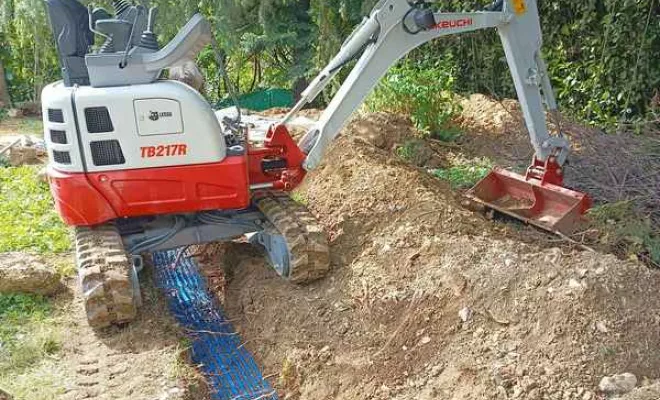 Travaux de terrassement VRD, Échirolles, Eden Parc Paysage